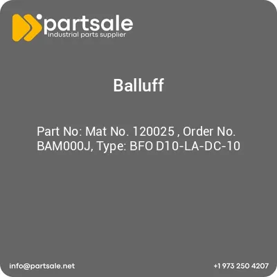 balluff-mat-no-120025-order-no-bam000j-type-bfo-d10-la-dc-10
