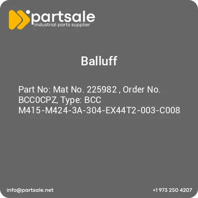 balluff-mat-no-225982-order-no-bcc0cpz-type-bcc-m415-m424-3a-304-ex44t2-003-c008