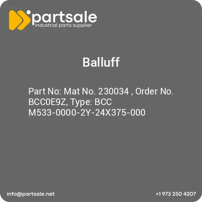balluff-mat-no-230034-order-no-bcc0e9z-type-bcc-m533-0000-2y-24x375-000