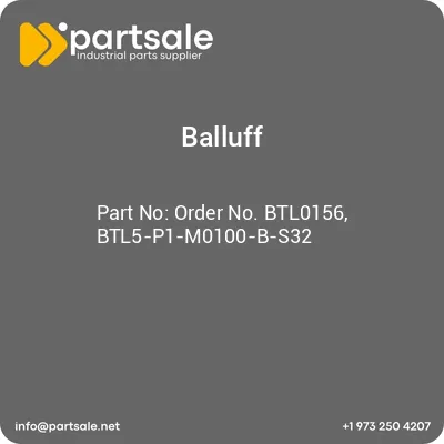 balluff-order-no-btl0156-btl5-p1-m0100-b-s32