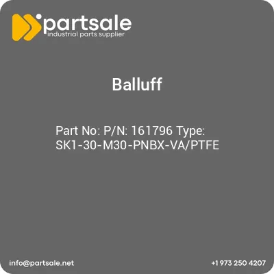 balluff-pn-161796-type-sk1-30-m30-pnbx-vaptfe