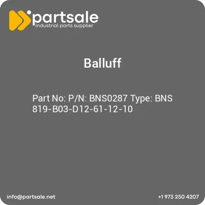 pn-bns0287-type-bns-819-b03-d12-61-12-10