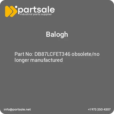 db87lcfet346-obsoleteno-longer-manufactured