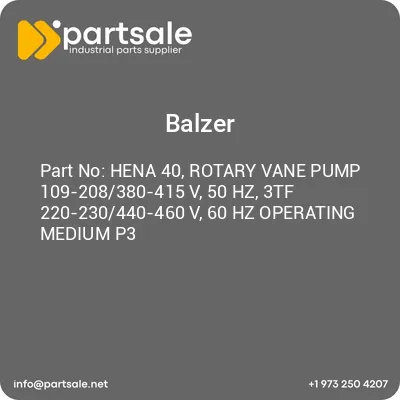 balzer-hena-40-rotary-vane-pump-109-208380-415-v-50-hz-3tf-220-230440-460-v-60-hz-operating-medium-p3