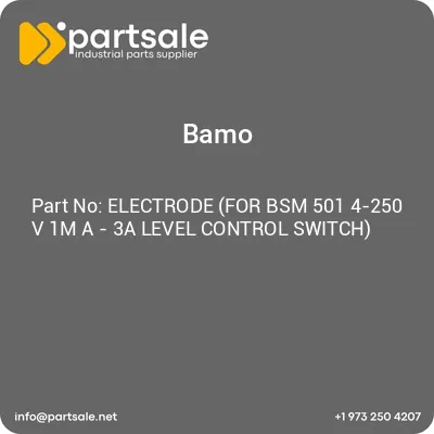 bamo-electrode-for-bsm-501-4-250-v-1m-a-3a-level-control-switch