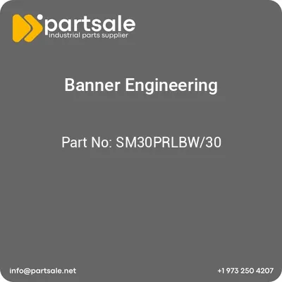 banner-engineering-sm30prlbw30