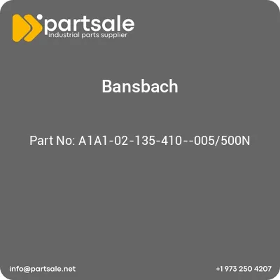 bansbach-a1a1-02-135-410-005500n