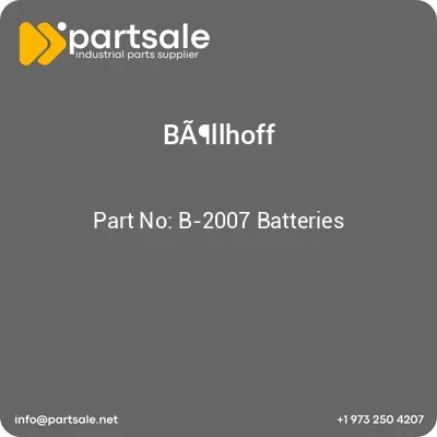 b-2007-batteries