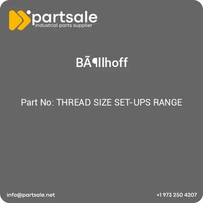 ballhoff-thread-size-set-ups-range