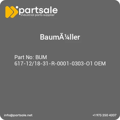 bum-617-1218-31-r-0001-0303-o1-oem