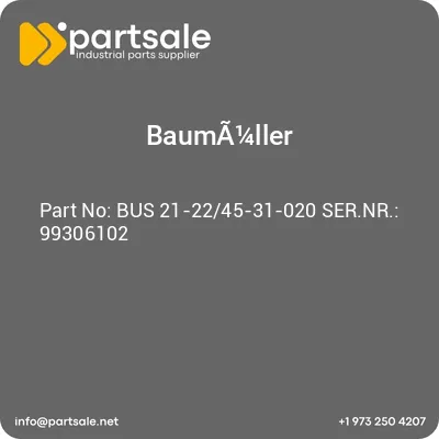 bus-21-2245-31-020-sernr-99306102