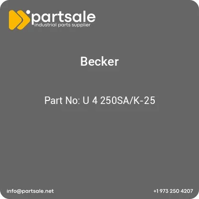 becker-u-4-250sak-25