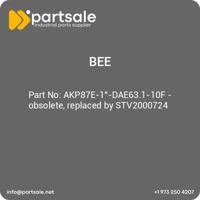 bee-akp87e-1-dae631-10f-obsolete-replaced-by-stv2000724