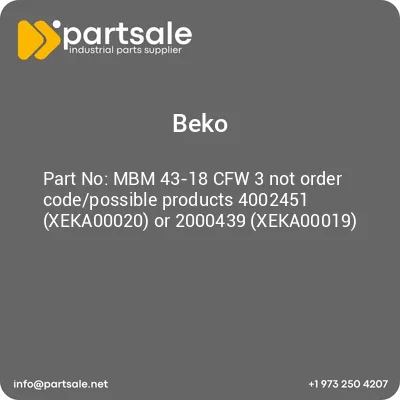 mbm-43-18-cfw-3-not-order-codepossible-products-4002451-xeka00020-or-2000439-xeka00019