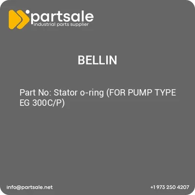 bellin-stator-o-ring-for-pump-type-eg-300cp