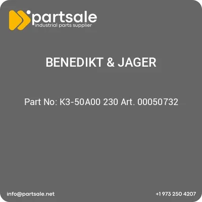 benedikt-jager-k3-50a00-230-art-00050732