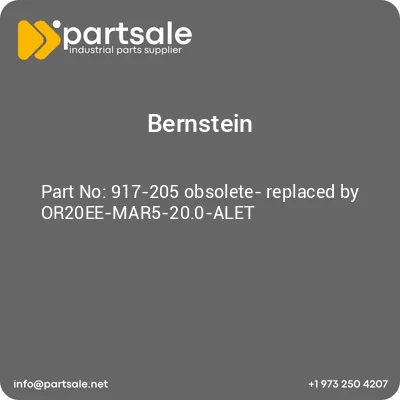 bernstein-917-205-obsolete-replaced-by-or20ee-mar5-200-alet