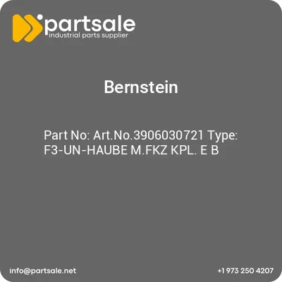bernstein-artno3906030721-type-f3-un-haube-mfkz-kpl-e-b