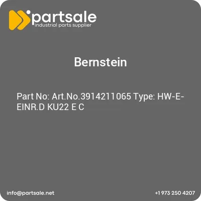 bernstein-artno3914211065-type-hw-e-einrd-ku22-e-c