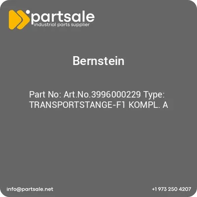 bernstein-artno3996000229-type-transportstange-f1-kompl-a