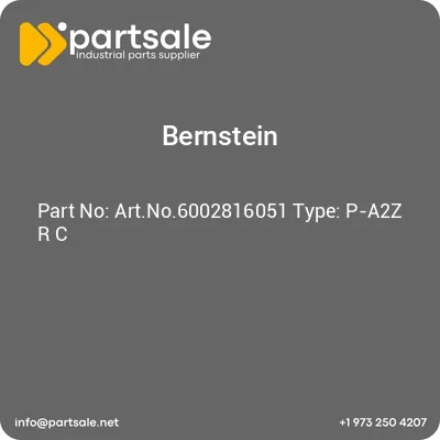 bernstein-artno6002816051-type-p-a2z-r-c