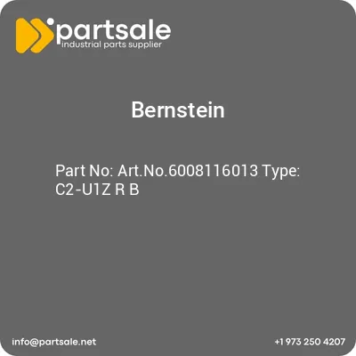 bernstein-artno6008116013-type-c2-u1z-r-b