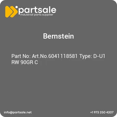 bernstein-artno6041118581-type-d-u1-rw-90gr-c