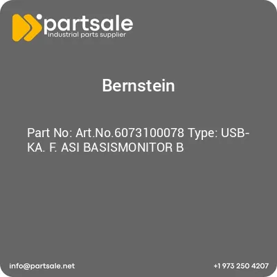 bernstein-artno6073100078-type-usb-ka-f-asi-basismonitor-b