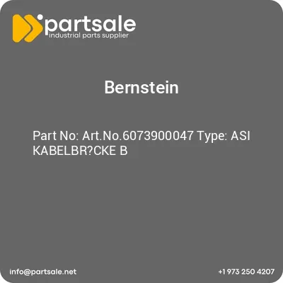 bernstein-artno6073900047-type-asi-kabelbrcke-b