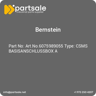 bernstein-artno6075989055-type-csms-basisanschlussbox-a