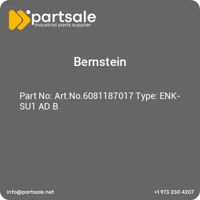 bernstein-artno6081187017-type-enk-su1-ad-b