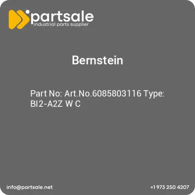 bernstein-artno6085803116-type-bi2-a2z-w-c