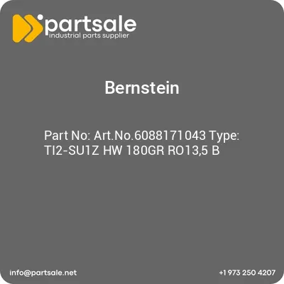 bernstein-artno6088171043-type-ti2-su1z-hw-180gr-ro135-b