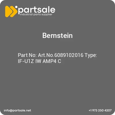 bernstein-artno6089102016-type-if-u1z-iw-amp4-c
