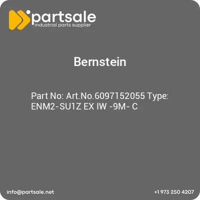 bernstein-artno6097152055-type-enm2-su1z-ex-iw-9m-c