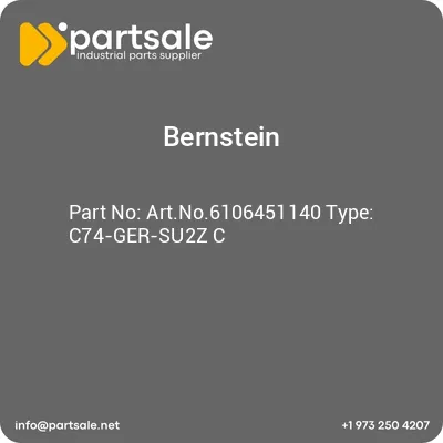 bernstein-artno6106451140-type-c74-ger-su2z-c