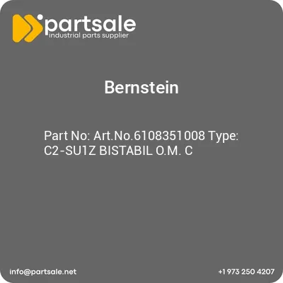 bernstein-artno6108351008-type-c2-su1z-bistabil-om-c