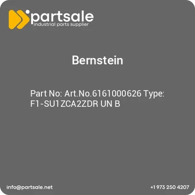 bernstein-artno6161000626-type-f1-su1zca2zdr-un-b