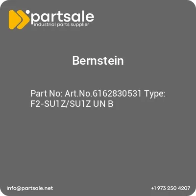 bernstein-artno6162830531-type-f2-su1zsu1z-un-b