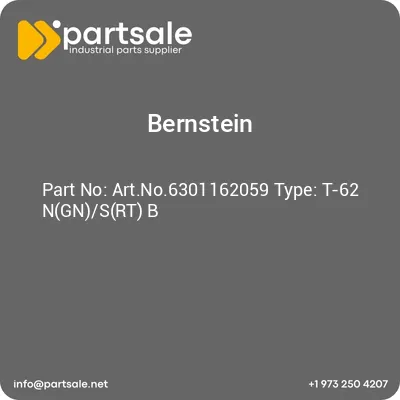 bernstein-artno6301162059-type-t-62-ngnsrt-b