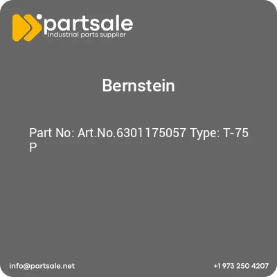 bernstein-artno6301175057-type-t-75-p