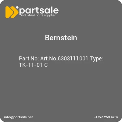 bernstein-artno6303111001-type-tk-11-01-c