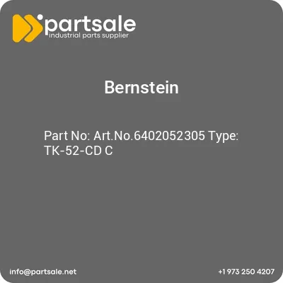 bernstein-artno6402052305-type-tk-52-cd-c