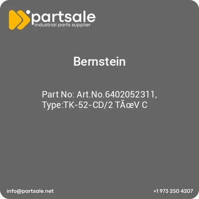 bernstein-artno6402052311-typetk-52-cd2-tav-c