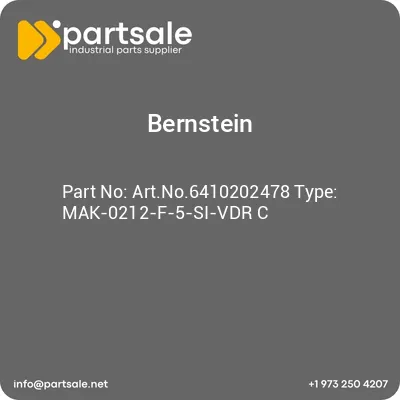 bernstein-artno6410202478-type-mak-0212-f-5-si-vdr-c