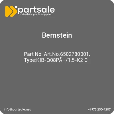 bernstein-artno6502780001-typekib-q08pa15-k2-c