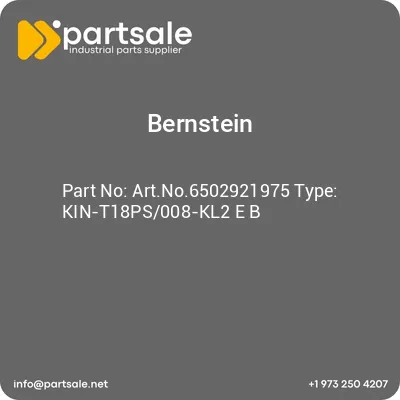 bernstein-artno6502921975-type-kin-t18ps008-kl2-e-b