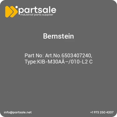 bernstein-artno6503407240-typekib-m30aa010-l2-c