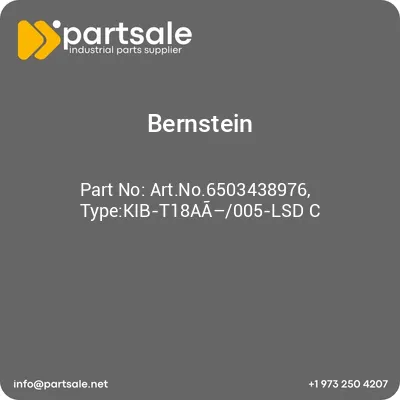 bernstein-artno6503438976-typekib-t18aa005-lsd-c