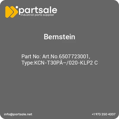 bernstein-artno6507723001-typekcn-t30pa020-klp2-c